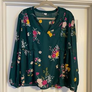 Gorgeous Green Blouse